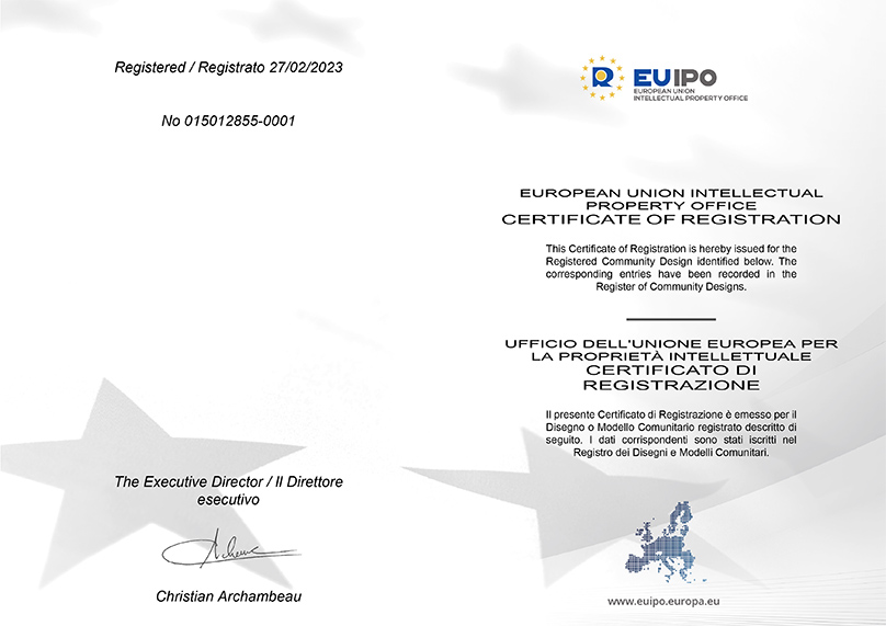 LUCKY TONE Obtained European Union Intellectual Property